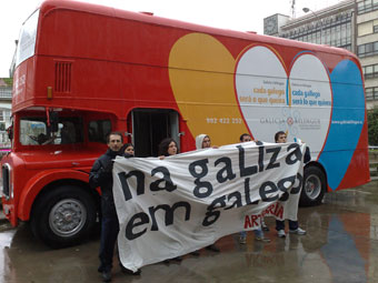Mobiliza�om em Ferrol