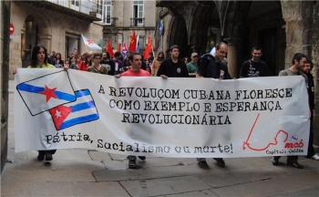 Faixa do Movimento Continental Bolivariano-Captulo Galiza-