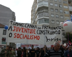 Manifestaom em Vigo